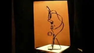 a sculpture of jazz \ скульптура джазмена