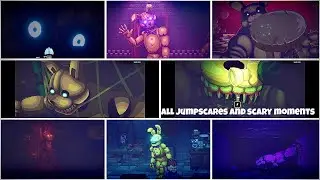 FNAF Into The Pit : All Jumpscares  (showcase)