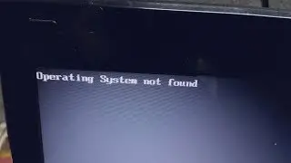 Sistema operativo no encontrado  (Operating System not found)