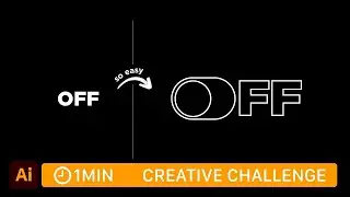 Illustrator Creative Challenge — Typo Ideas #01