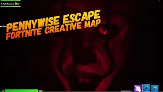Jade and I Play Pennywise Escape / IT Fortnite Map / Code in Description