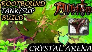 Rootbound Ent Staff Shapeshifter Tank/Heal Build - Crystal Arena (Gold 4/Season 21) - Albion Online