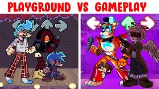 FNF Character Test | Gameplay VS Playground PT 1 | Pibby Sonic.EXE | FNAF