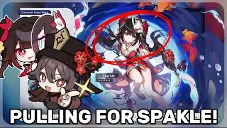 Pulling for sparkle! | talking with my voice | Honkai Starrail Pulling | Sparkle Pulls |