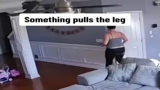 Something pulls the leg, Toddlers seeing ghosts