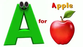Phonics Song with TWO Words - A For Apple - ABC Alphabet Songs with Sounds for Children