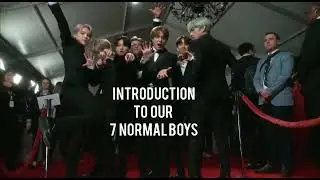 SMALL INTRODUCTION OF OUR BANGTAN BOYS | BORAHAE |