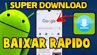 ⚡Como Fazer DOWNLOAD (Baixar) mais RÁPIDO NAVEGADOR GOOGLE CHROME pelo Celular ANDROID 2023 