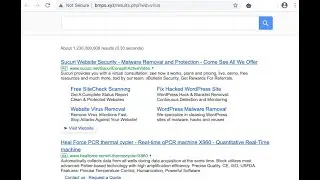 Remove bmps.xyz redirect virus (a.k.a. Searchgg Custom Search).