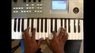 Primary Chords in 12 Minor Keys - i iv V Chords on Piano