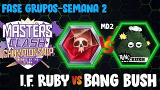 [MastersClash] Inting for Ruby x Bang Bush | Fase Grupos - Semana 2 [PT-BR] HOTS 2022