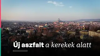 Új aszfalt a kerekek alatt