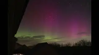 Aurora in Northumberland