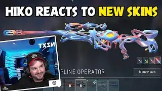 HIKO REACTS TO NEW SKINS SPLINE COLLECTION IN VALORANT