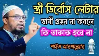 স্ত্রী ডির্বোস লেটার পাঠালে স্বামী গ্রহণ না করলে কি তালাক হবে - শাইখ আহমাদুল্লাহ 