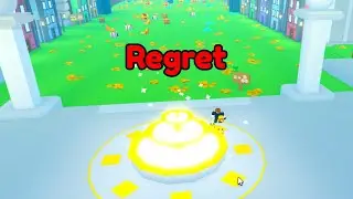 Biggest Regret on Pet Simulator X 😿