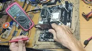 Hướng dẫn chi tiết sửa main Gigabyte GA-H81M DS2 không kích được nguồn