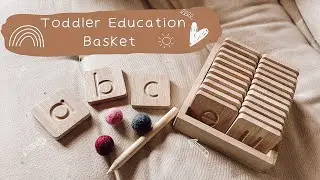 Toddler Learning Activities | Education Basket | Busy Box For Homeschool