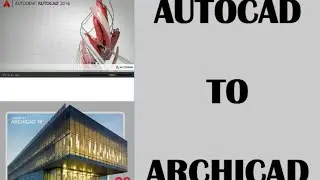 HOW TO EXPORT AUTOCAD DRAWING TO ARCHICAD DRAWING WINDOW