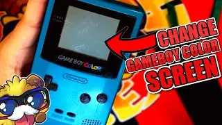 How to Change GAMEBOY Color Screen / Lens - Crach Card Club