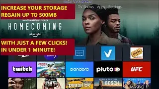 INCREASE YOUR STORAGE UP TO 500 MB ON YOUR Amazon Fire TV Stick/4K - June 2020