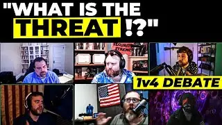 Destiny Steps Into Heated 1v4 Panel vs Right Wing Debaters