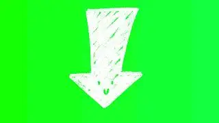 Animated Arrow Green Screen