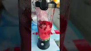 Смузи малина+арбуз #shorts #fruit #watermelon #raspberry