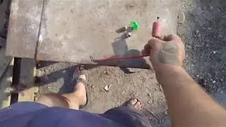 How to attach a bite alarm to a fishing rod