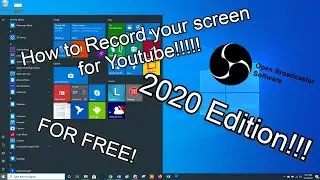 How to record your Pc screen for FREE with OBS (2020/2021!!! + my setting)