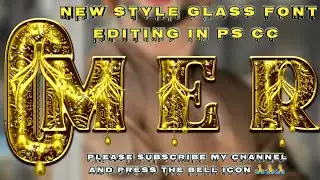 new stylish glass font name editing | new glass font editing 2022  ps touch editing fardeen designer
