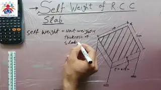Self Weight of RCC Slab
