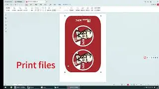 Jinka Cutting Plotter - YS720DH working video