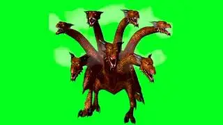 7 heads dragon green screen effect Free to use #free #greenscreen #chromakey #effect #ultra #dragon