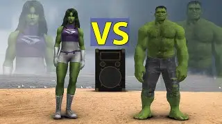 Hulk Vs She Hulk Dance Battle || HD ||