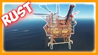 RUST - How to loot Large OIL RIG solo