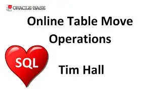 Online Table Move Operations in Oracle 12.2 Onward