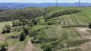 Drone #DJI flyby incised valley of Grassland Prairie
