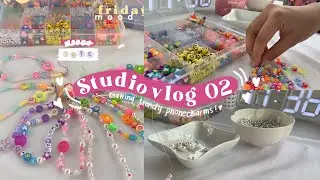 How to make Trendy & Pinterest-inspired Phone Charms 💕(Philippines) | Studio vlog 02