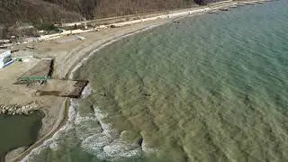 Пляж  ТУАПСЕ 4К