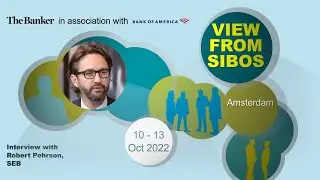 Robert Pehrson, head of products and business development, SEB – View from Sibos 2022