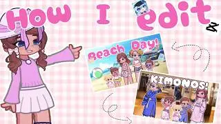 🍓 How I Edit ♡ Gacha Life 2 + CapCut Tutorial ✨