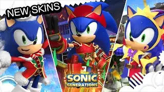 3 New Sonic Skins in Sonic Generations