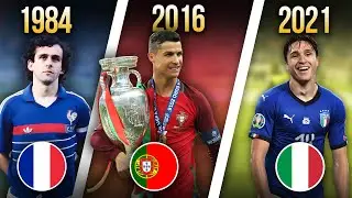 WSZYSCY ZDOBYWCY EURO W HISTORII