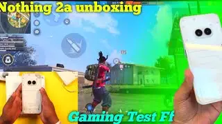 nothing phone 2a free fire gaming test
