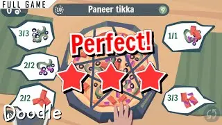 Celebrating Pizza Puzzle (2021) | Google Doodle | Full Game [PERFECT Score]