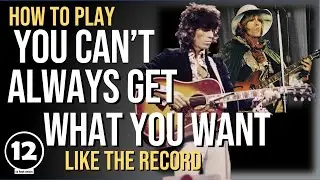 You Can't Always Get What You Want - The Rolling Stones | Guitar Lesson