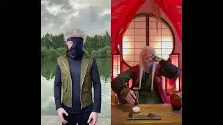 1 VS 2 👊🏻 #Anime #Kakashi #Jiraiya #Naruto #KakashiCosplay #JiraiyaCosplay #AnimeEdit #Cosplay