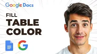 How to Fill a Table with Color in Google Docs (Easiest Way) (2026 Guide)