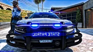 Playing GTA 5 As A POLICE OFFICER Highway Patrol| GTA 5 Lspdfr Mod| 